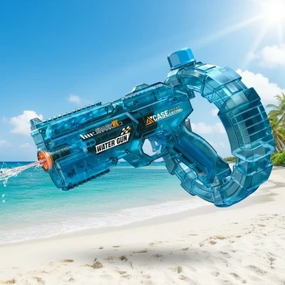Electric Water Gun Kids Toy Outdoor Refill Rapid Fire - Image 1